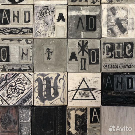 Плиточка love декоративная плитка