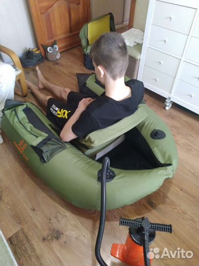 Рыболовное надувное кресло