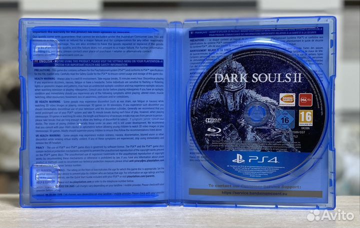 Dark Souls 2 Scholar Of The First Sin Sony PS4 Б/У