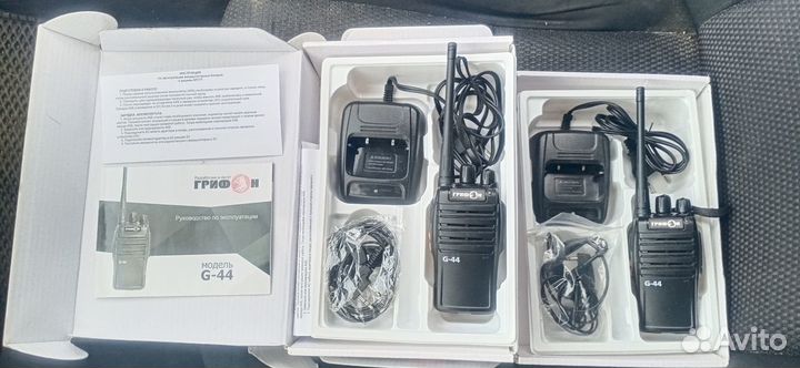 Радиостанция грифон G-44. Новая. Полный комплект