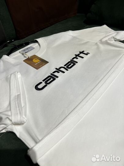 Футболка Carhartt белая 3XL