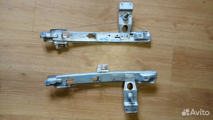 Задние стеклоподьемники мех. рено меган2 седан