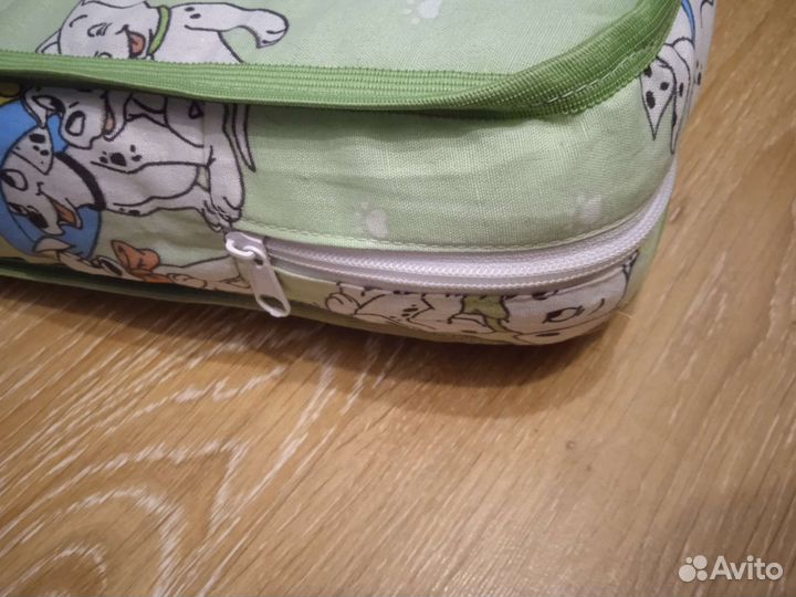 Матрас в детскую кроватку с чехлом
