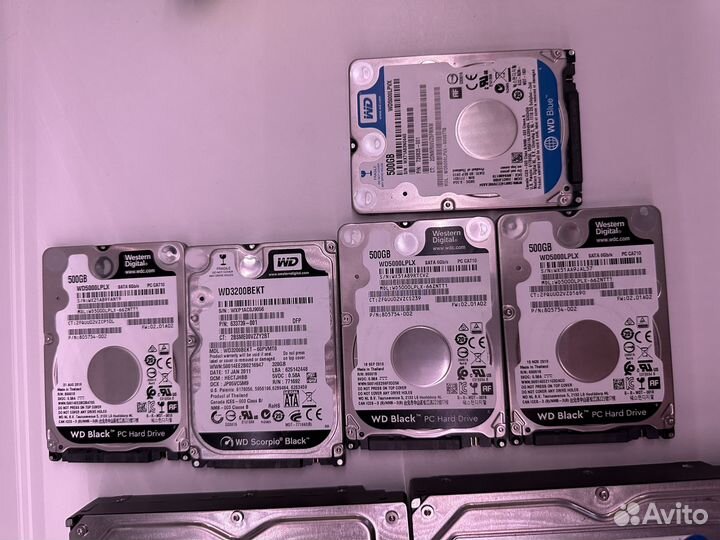 Жесткие диски HDD