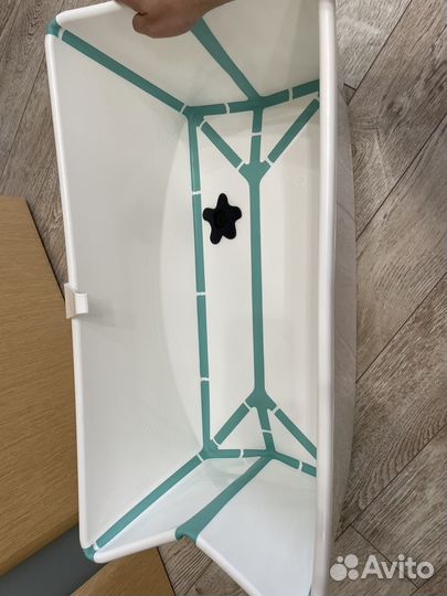 Складная детская ванночка Stokke с горкой