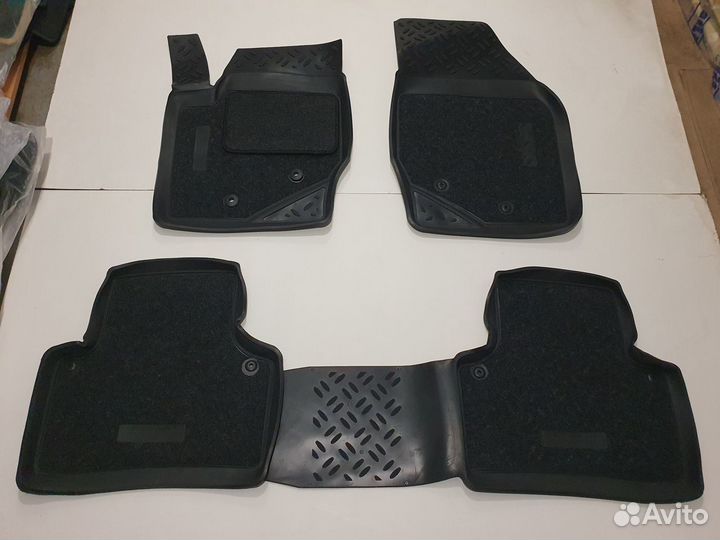 Коврики 3D Lux в салон Volvo XC90 I (2002-2014)