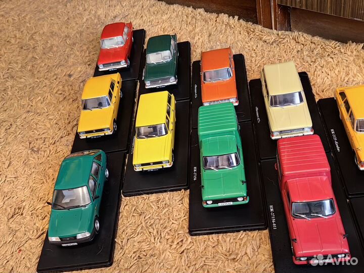 Модели Москвич/Иж hachette 1:24