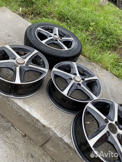 Литые диски r14 4 100