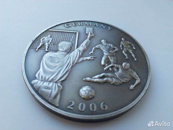 Либерия 5 долларов 2006 Чемпионат мира по футболу