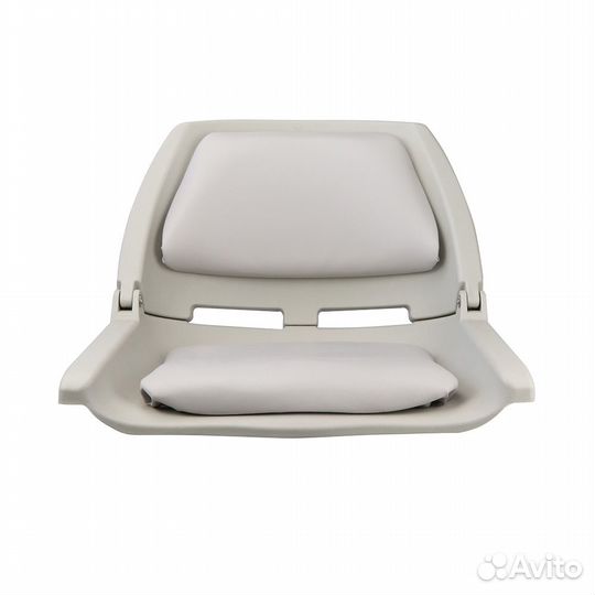 Кресло складное с мягкими накладками Skipper серый