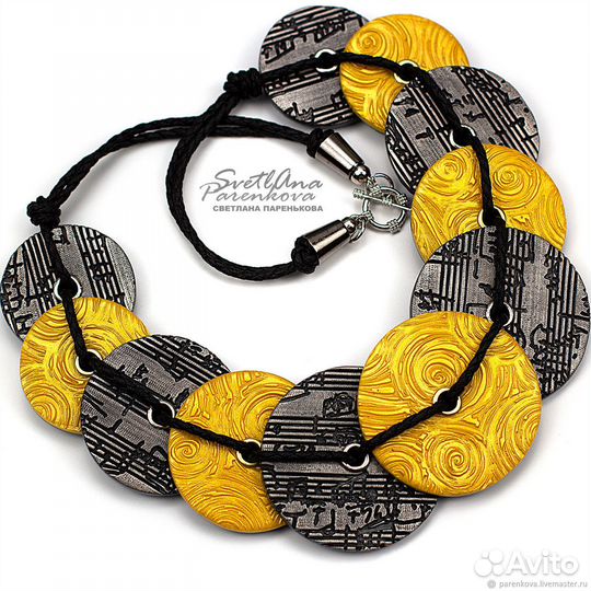 Дизайнерские украшения ручной работы