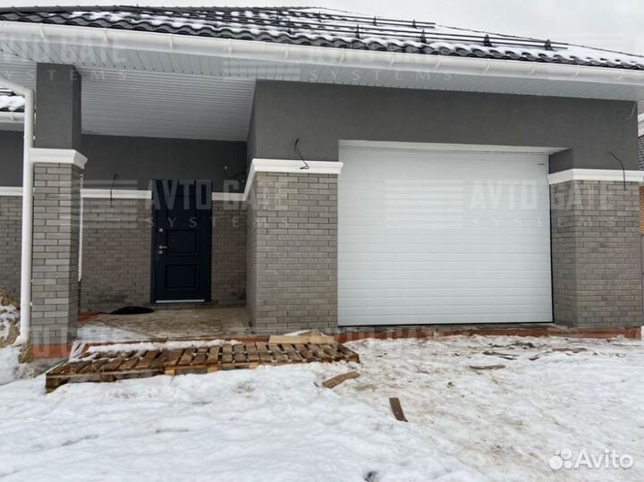 Гаражные ворота секционные