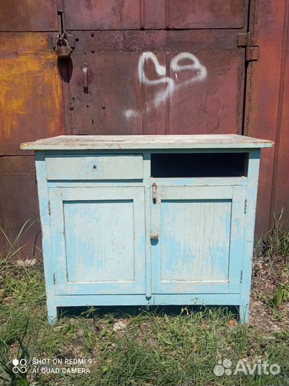 Буфет кухонный фанерный СССР под реставрацию