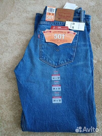 Джинсы levis 501