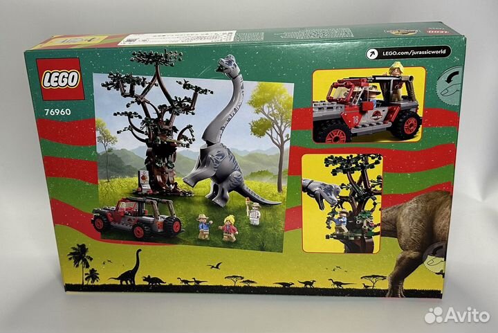 Lego Jurassic World Встреча с Брахиозавром 76960