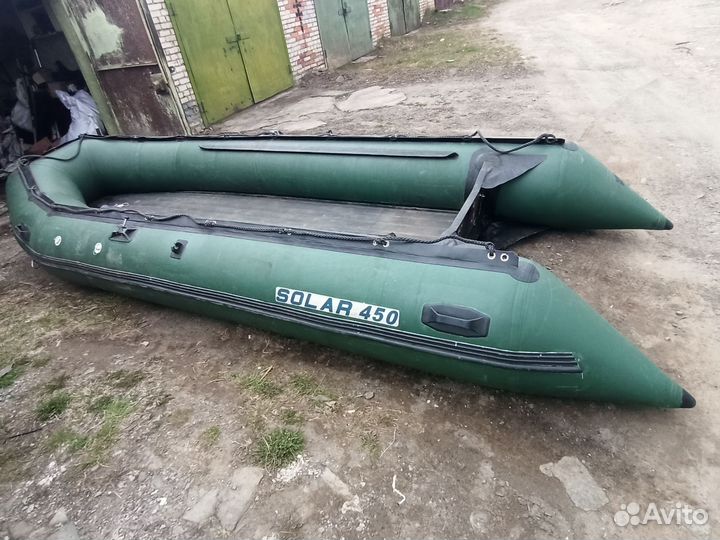 Solar 450 с мотором suzuki 15