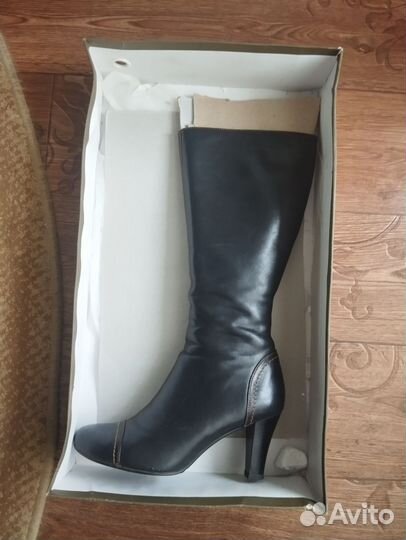 Сапоги женские натуральная кожа