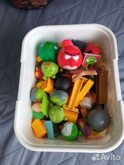Корзина игрушек angry birds