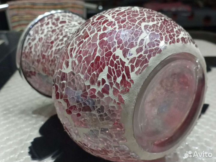 Ваза стекло hand may