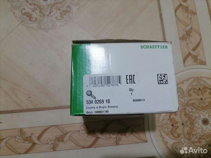 Натяжитель ремня генератора Дастер к4м