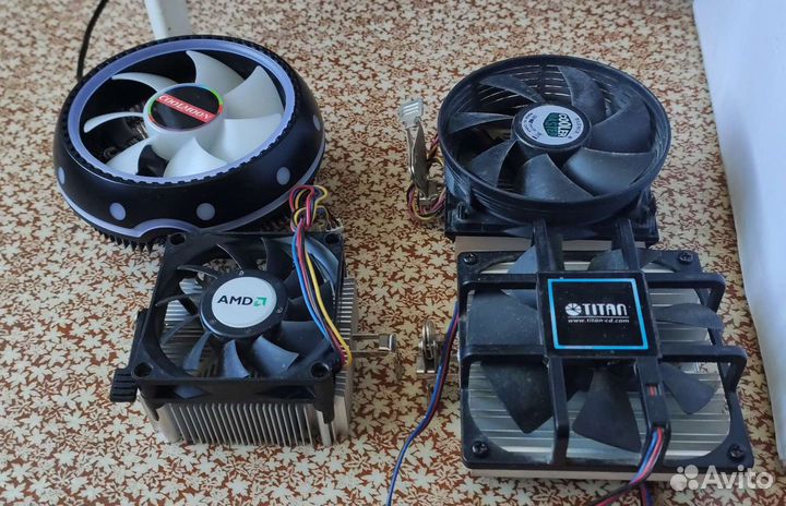 Кулер процеccорный AM4, AM3, AM2