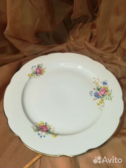 Блюдо и тарелки Дулево СССР