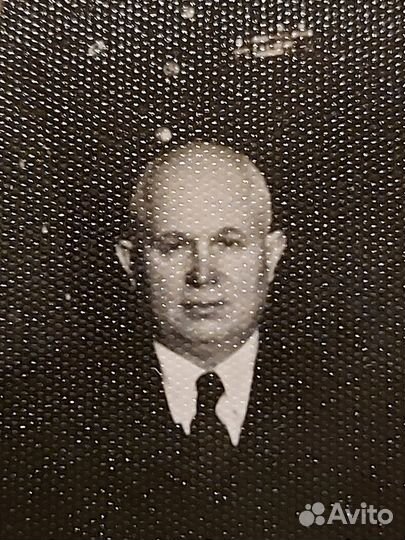 Фотография редкая молодой Хрущев с генералами