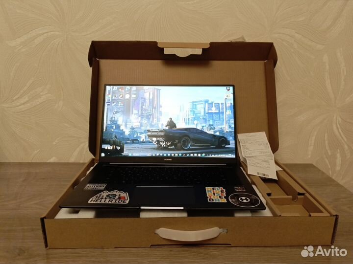 Ноутбук huawei matebook d16