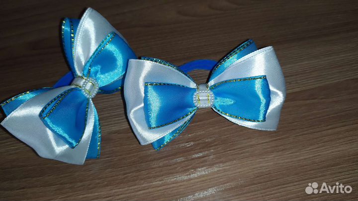 Резиночки для волос ручной работы