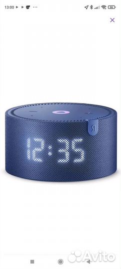 Умная колонка Яндекс Новая Станция Мини (с часами)