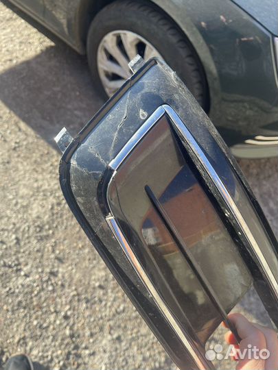 Решатка бампера правая Audi A8 D4 рест