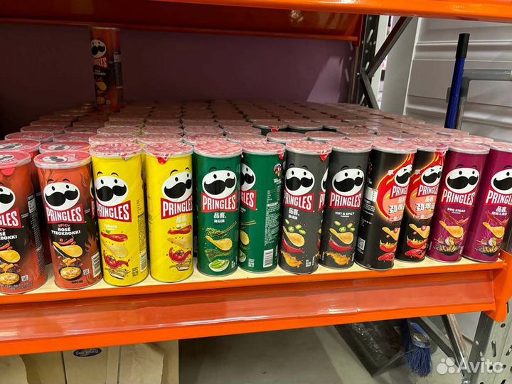 Оригинальные чипсы pringles