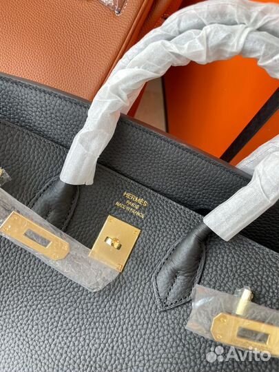 Сумка hermes birkin 35 натуральная кожа