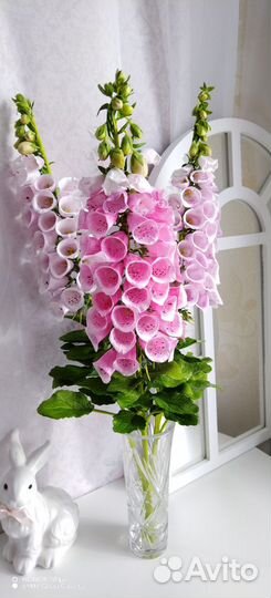 Наперстянка ручной работы из фоамирана