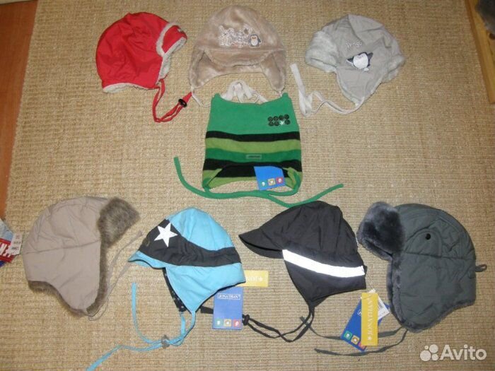 Шапки осень/весна/зима р.46-48-50 см