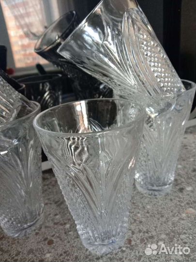 Хрустальные стаканы СССР