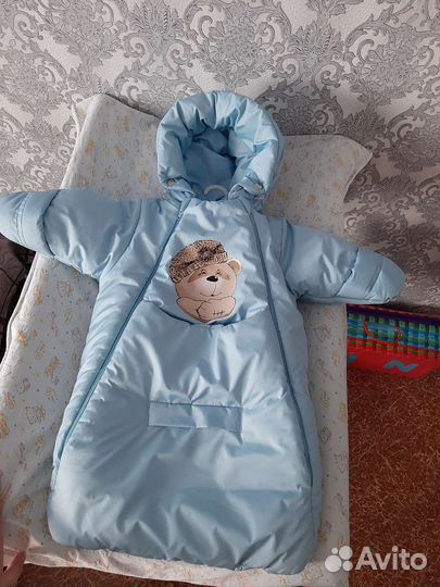 Комбинезон конверт зимний