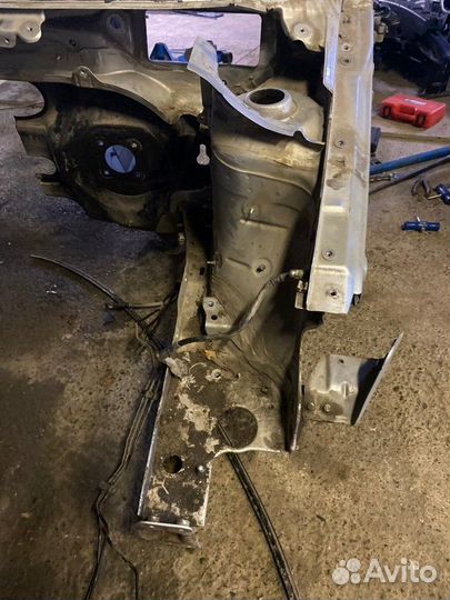 Лонжерон передний левый Skoda Rapid cfna 2015