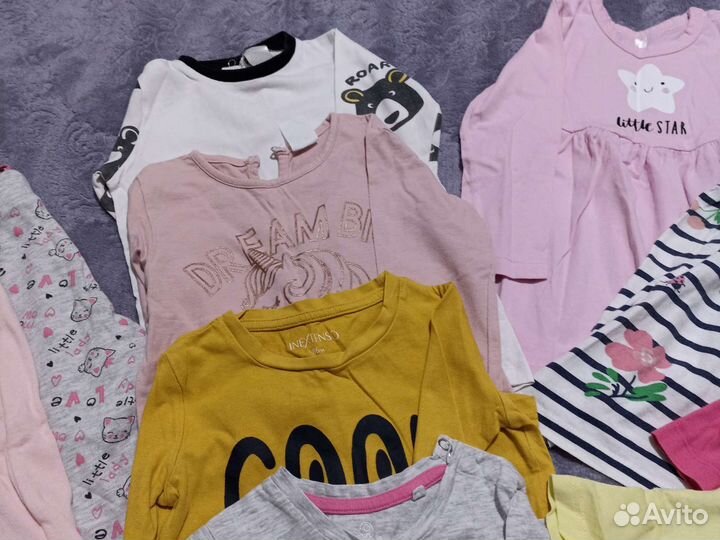 Вещи пакетом на девочку 86