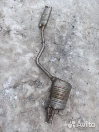 Задняя часть глушителя