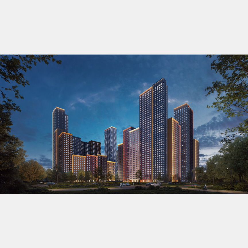 2-к. квартира, 56,4 м², 24/24 эт.