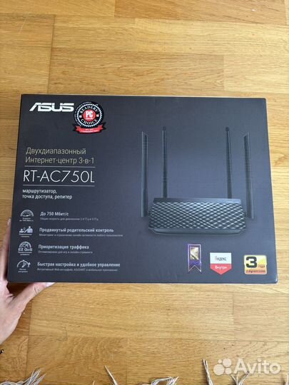 Wifi роутер asus rt ac750l