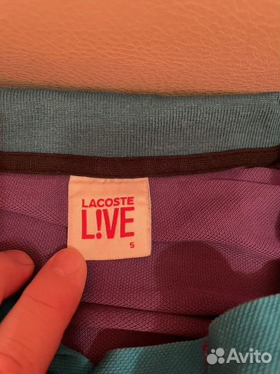 Polo lacoste мужское