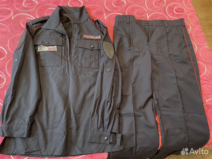 Полевая форма полиции вверх 52-54