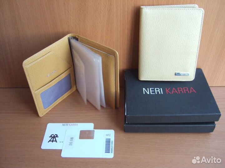 Обложка для автодокументов neri karra 0052 новая