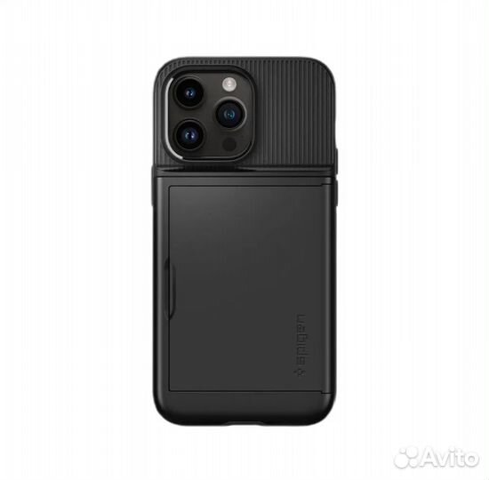 Чехол для iPhone 14 Pro SGP Slim Armor CS Black