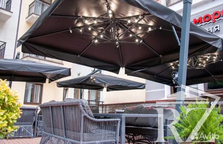 Уличный зонт для кафе.Москва