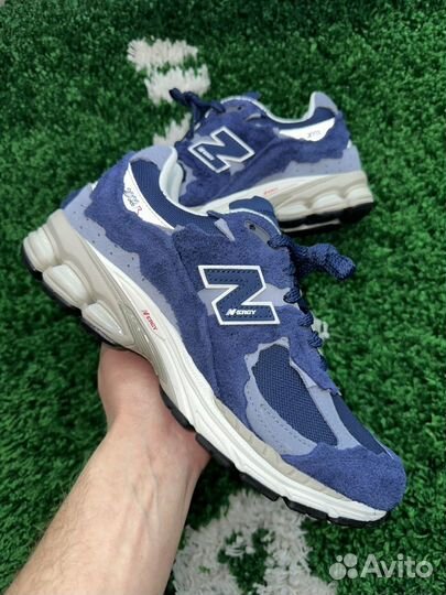 New Balance 2002R Protection Pack Navy оригинал