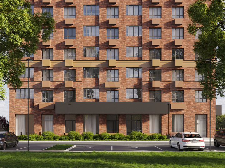 1-к. квартира, 33,3 м², 6/16 эт.