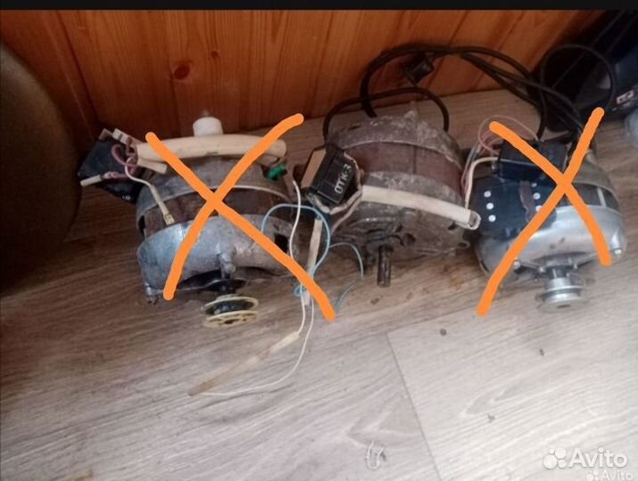 Мотор от стиральной машины СССР